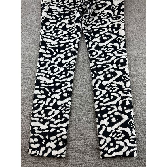 Christian Dior Women US 2 Black And White 2016 Dior Straight Leg Pants - Picture 16 of 16